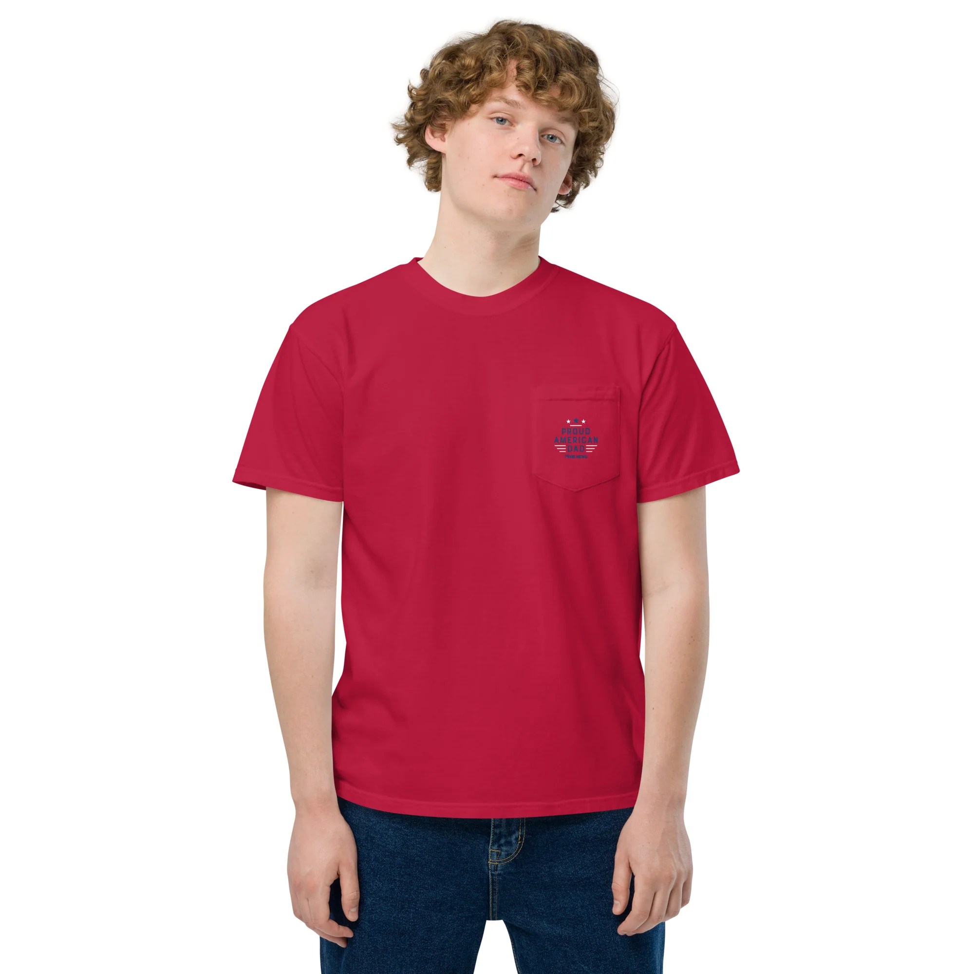 FOX News Proud American Dad Pocket T-Shirt - Image 4