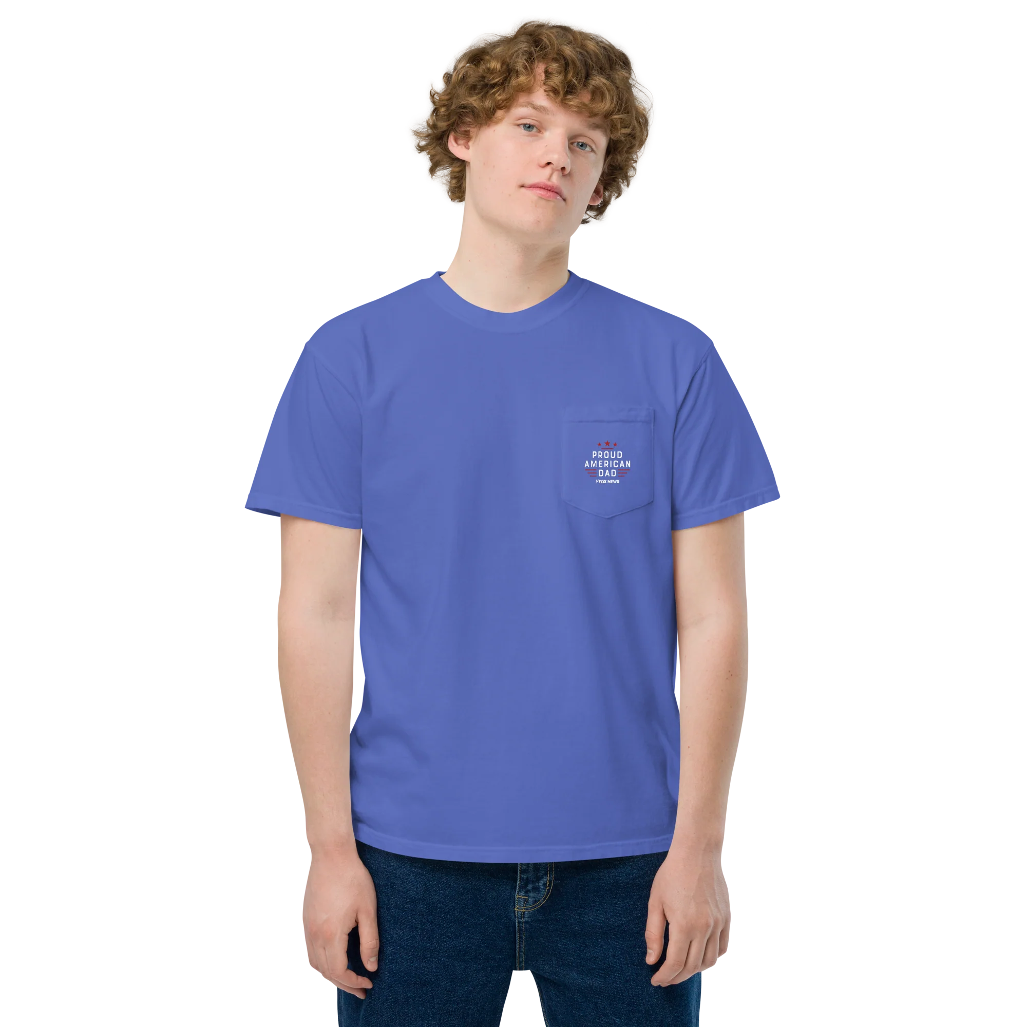 FOX News Proud American Dad Pocket T-Shirt - Image 6