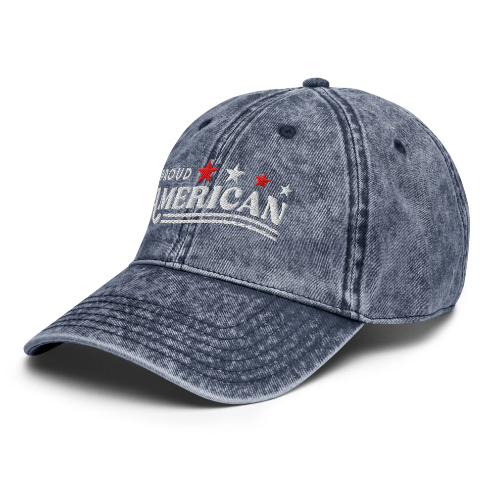FOX News Proud American Denim Hat - Image 2