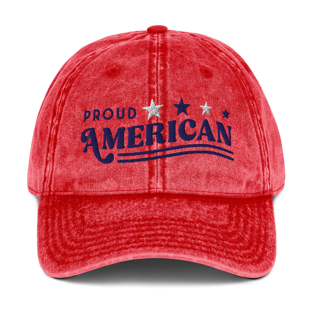 FOX News Proud American Denim Hat - Image 5