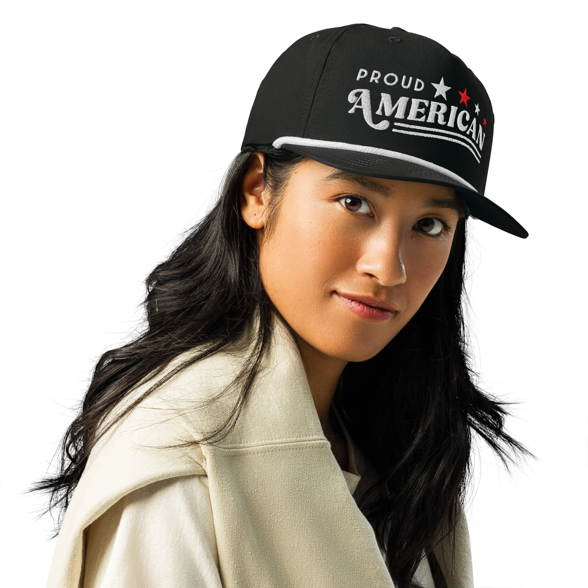 FOX News Proud American Embroidered Golf Rope Cap - Image 4