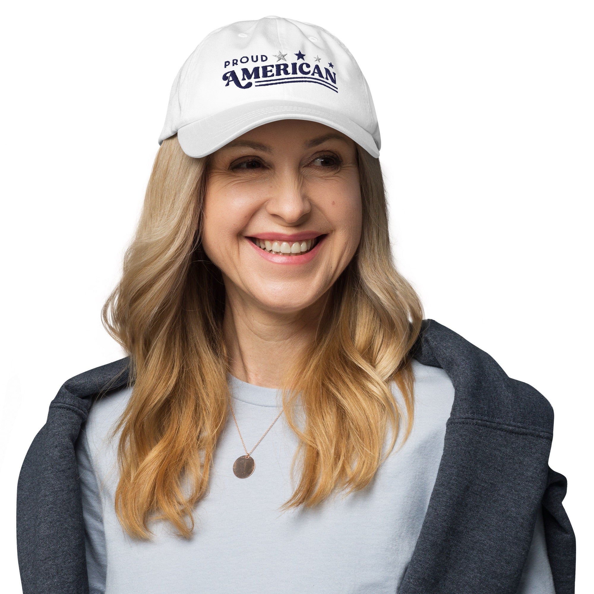 FOX News Proud American Embroidered Hat - Image 3