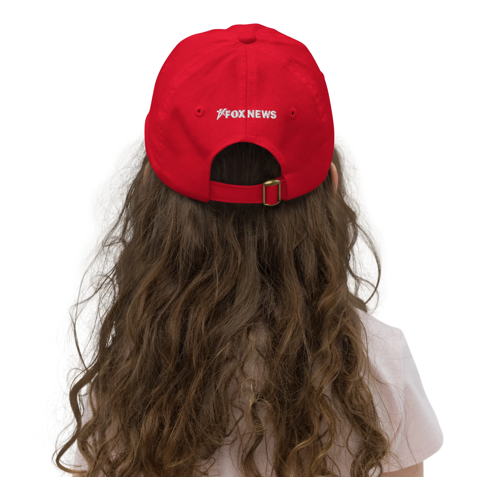 FOX News Proud American Embroidered Kids Baseball Hat - Image 10