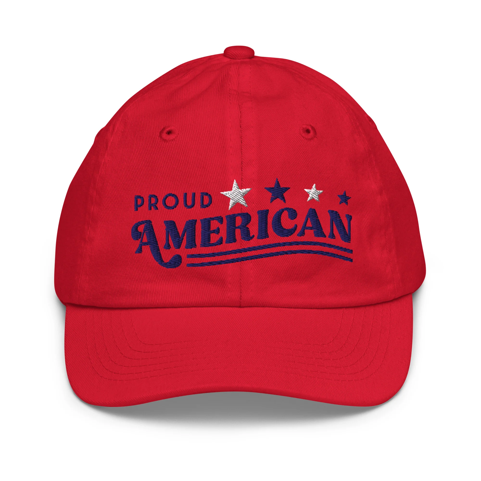 FOX News Proud American Embroidered Kids Baseball Hat - Image 3