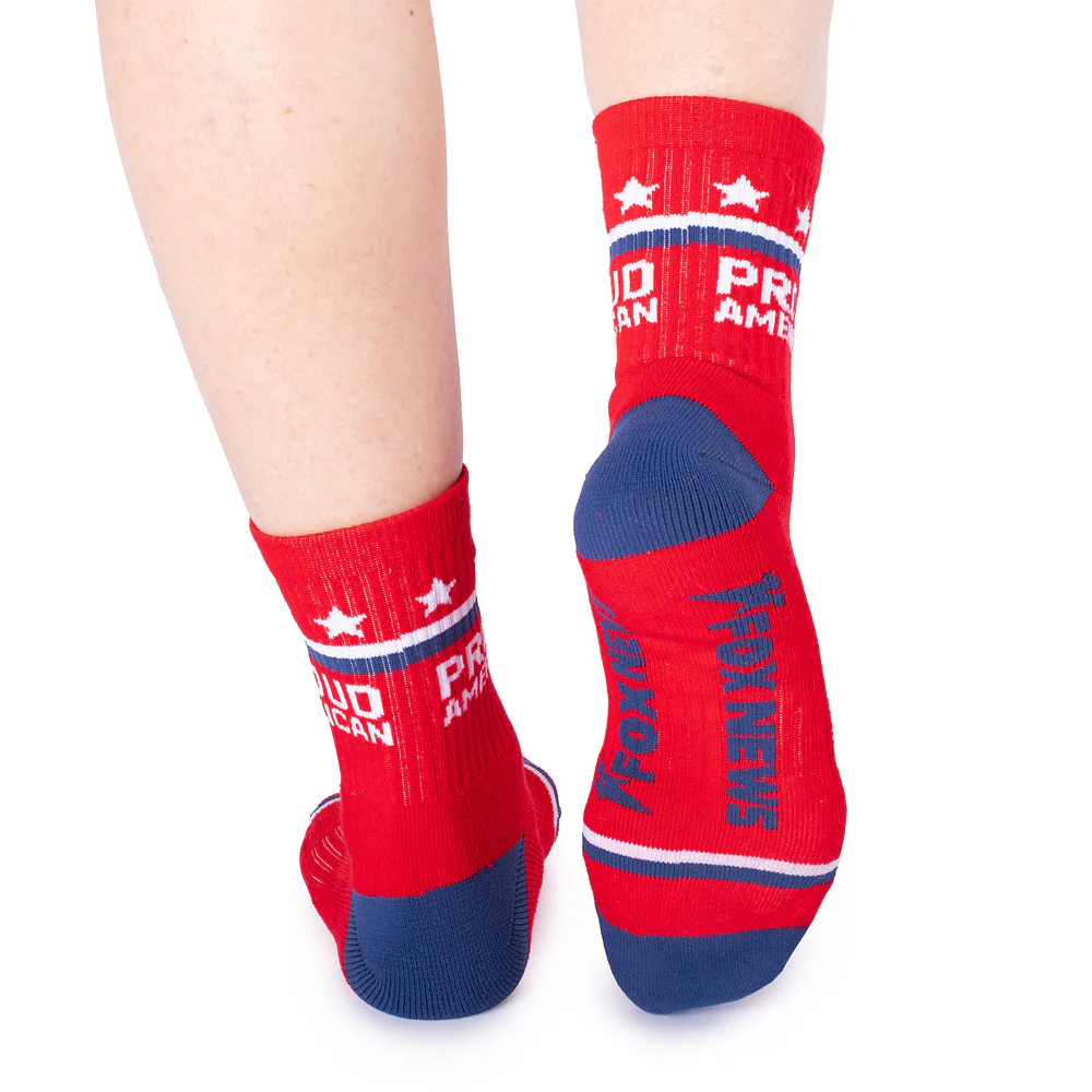 FOX News Proud American Midi Socks