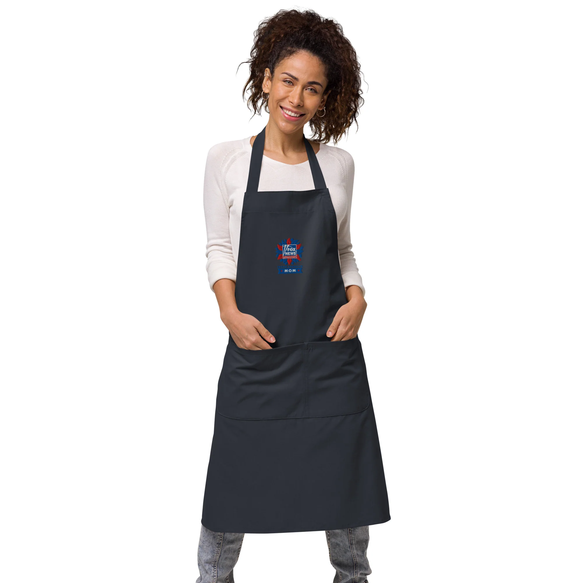 FOX News Proud American Mom Embroidered Apron - Image 3