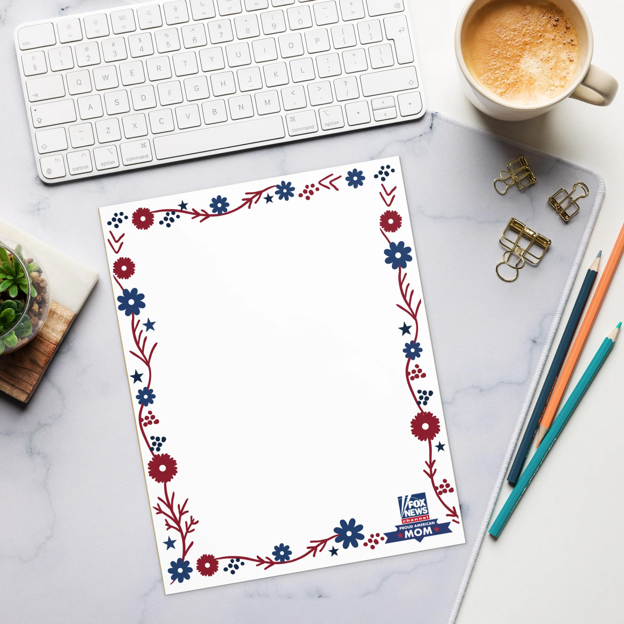 FOX News Proud American Mom Notepad - Image 2