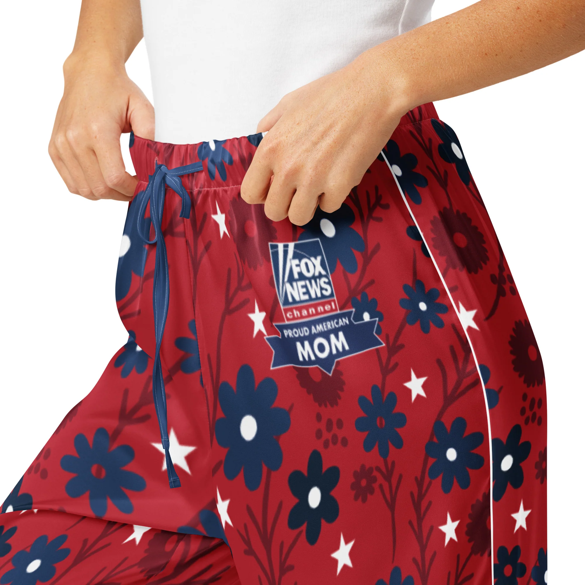 FOX News Proud American Mom Pajama Pants - Image 4