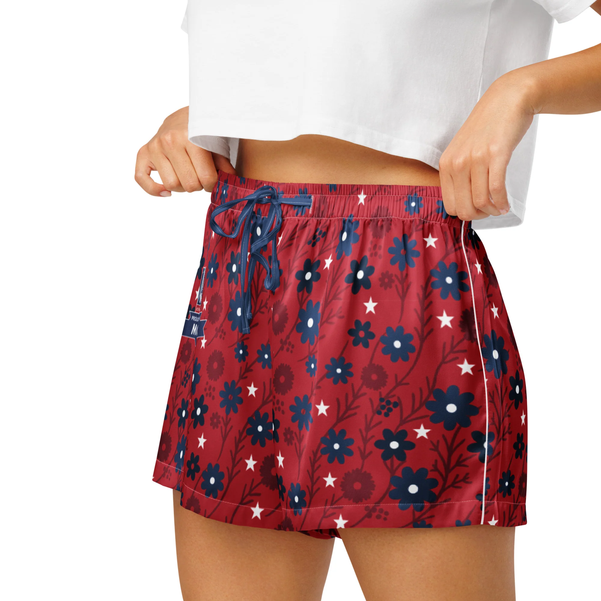 FOX News Proud American Mom Pajama Shorts - Image 3
