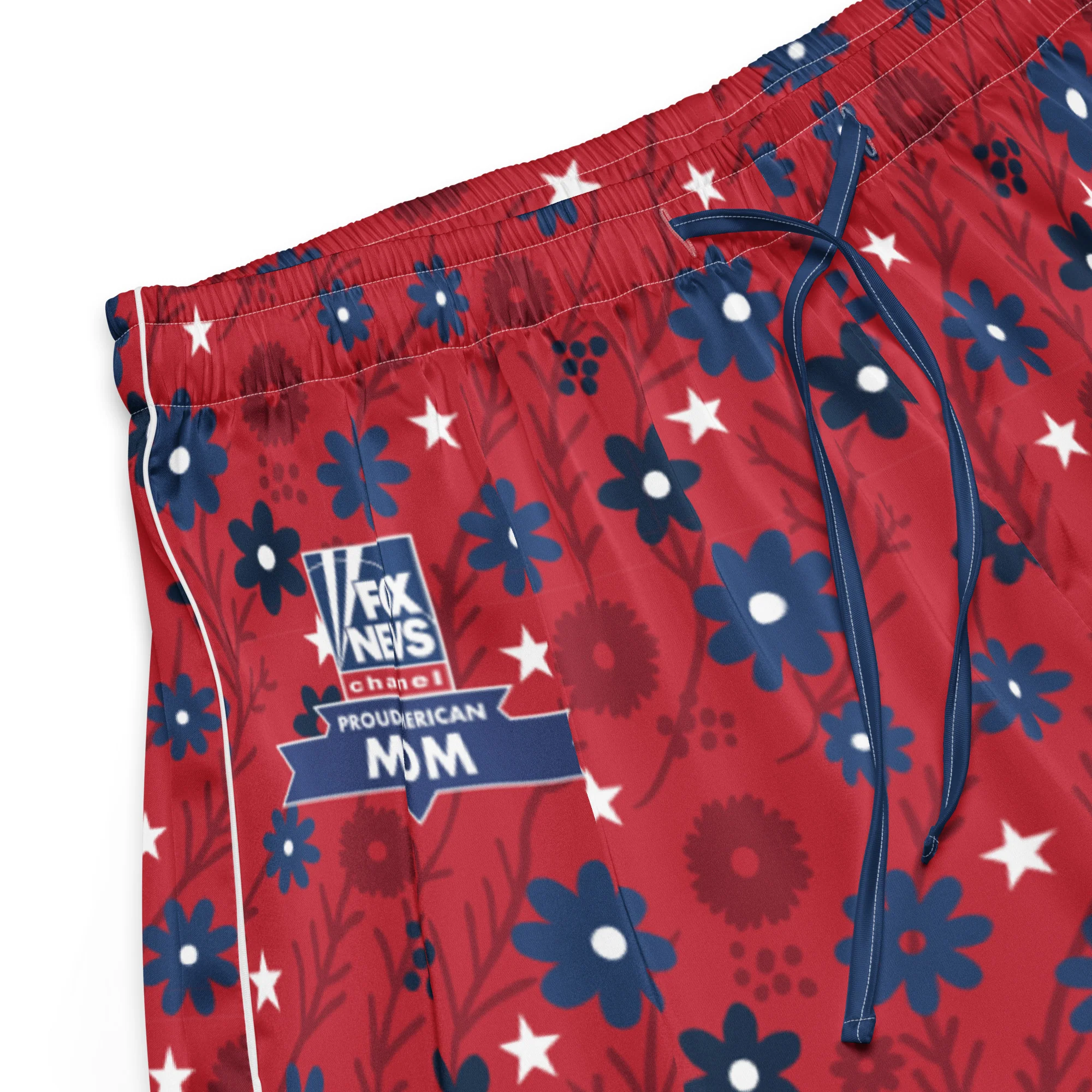 FOX News Proud American Mom Pajama Shorts - Image 4