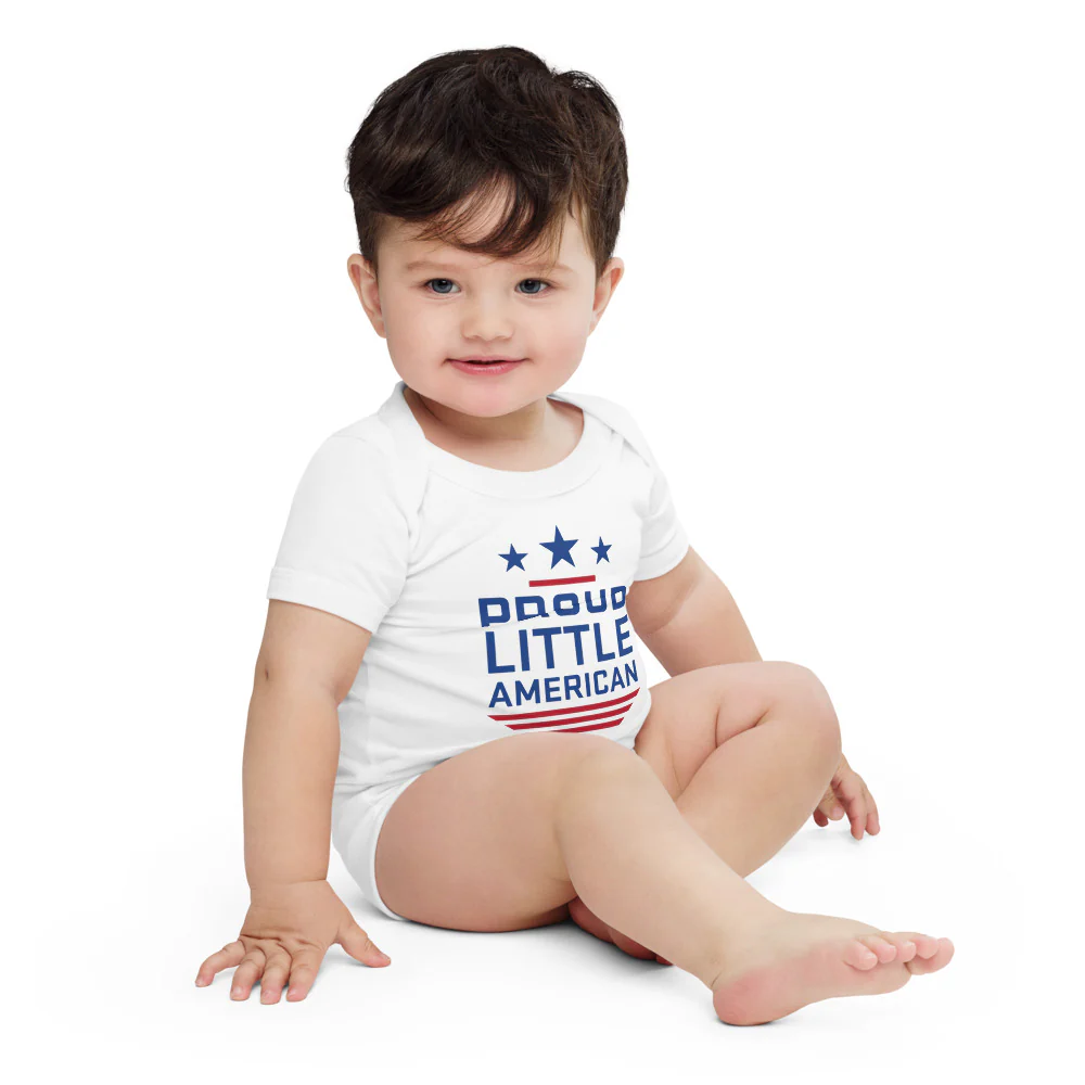 FOX News Proud Little American Baby Bodysuit - Image 7