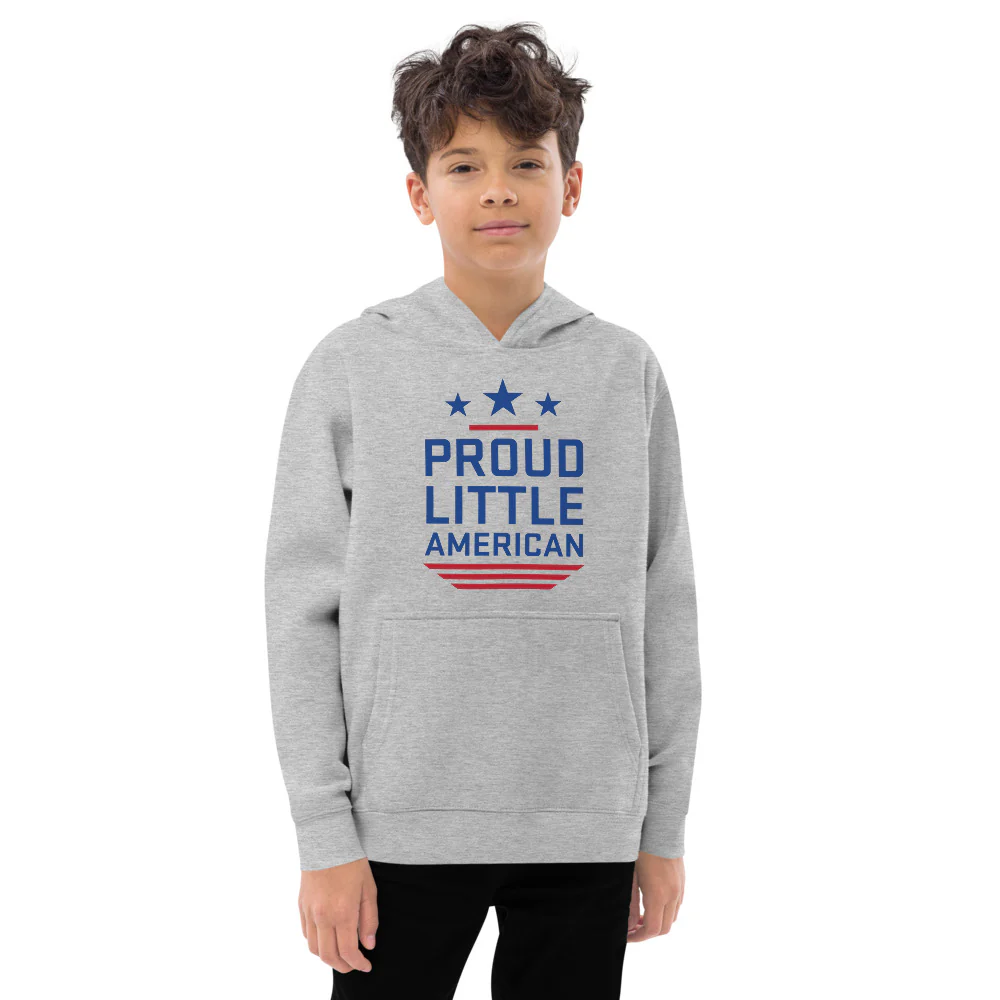 FOX News Proud Little American Kids Hoodie - Image 3