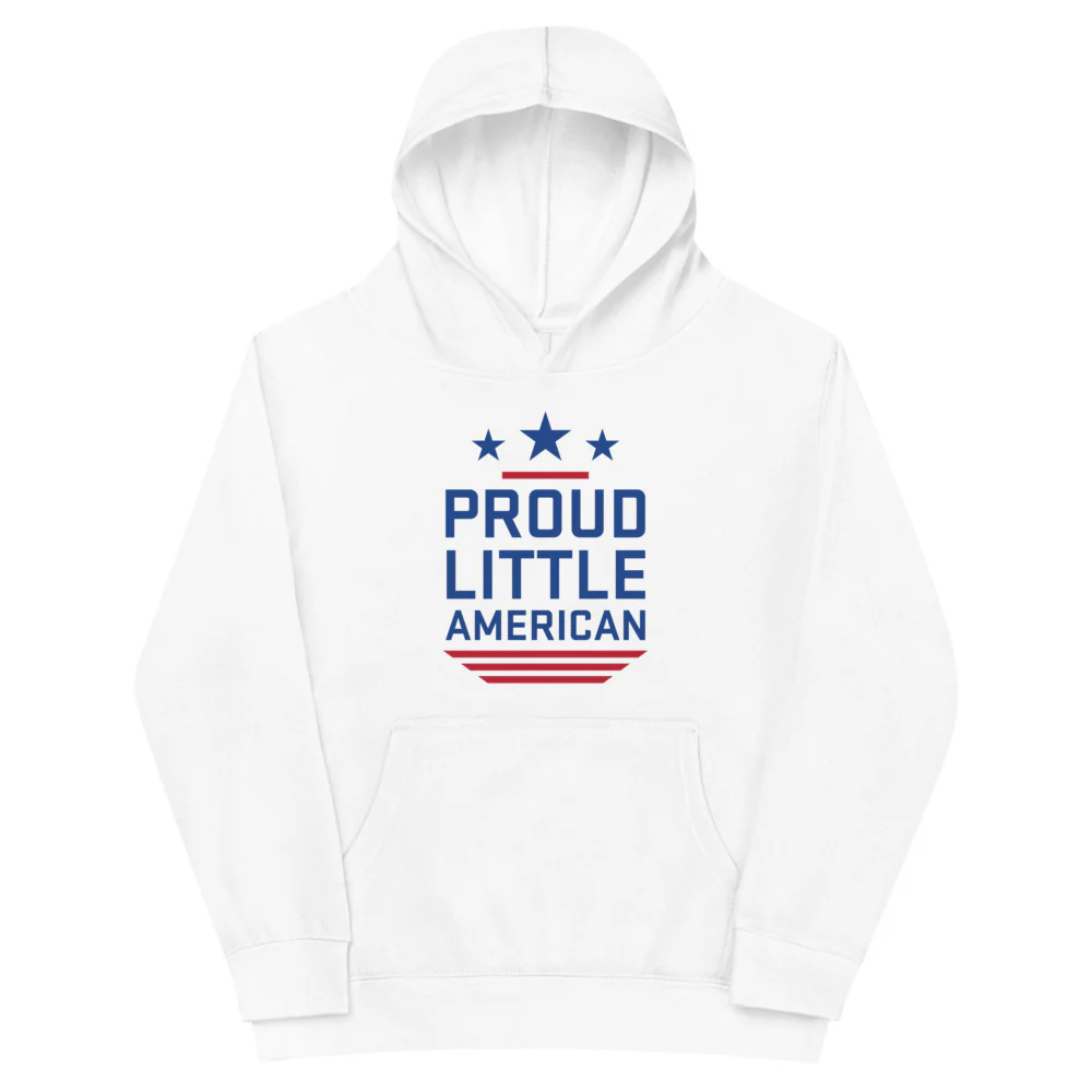FOX News Proud Little American Kids Hoodie - Image 7