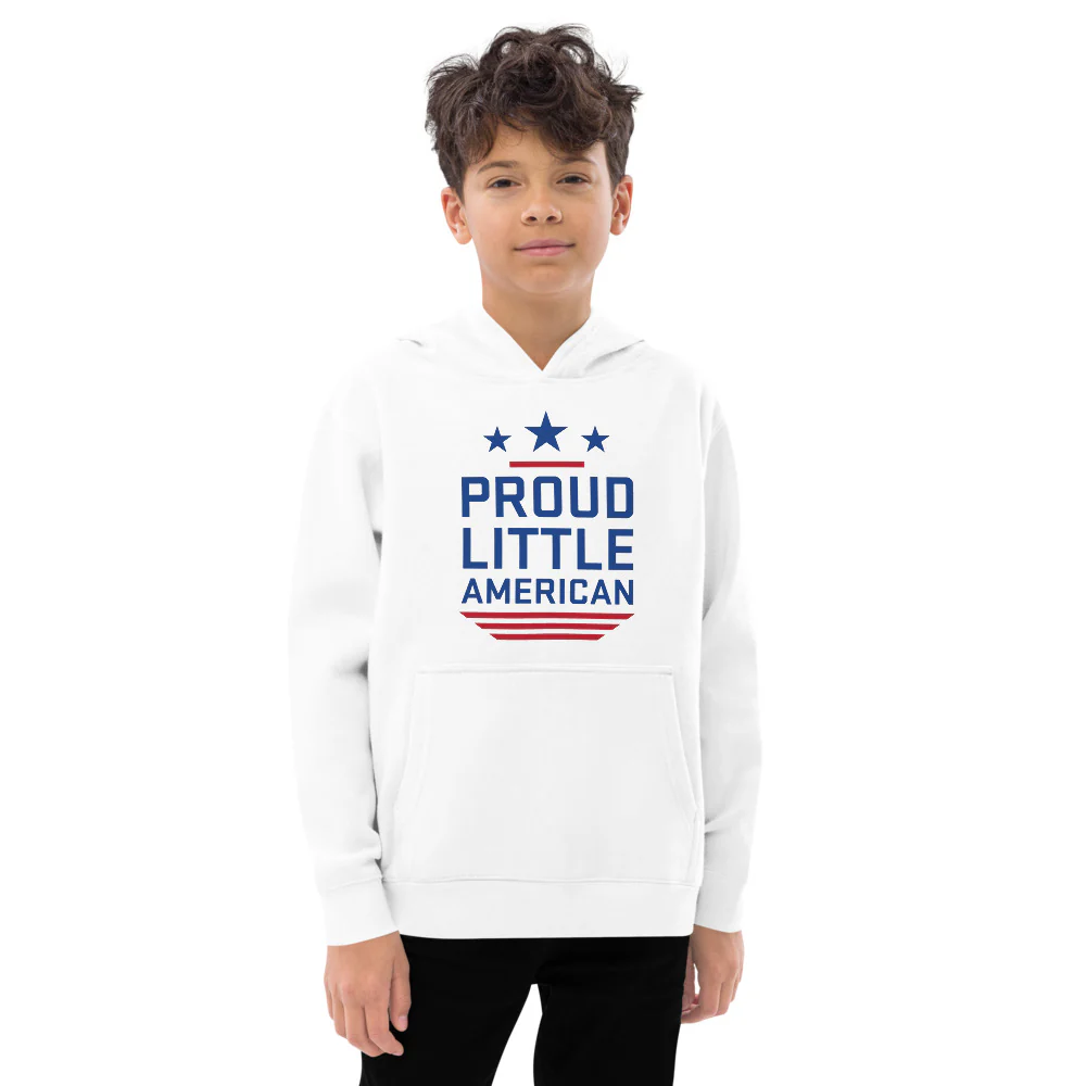 FOX News Proud Little American Kids Hoodie - Image 9