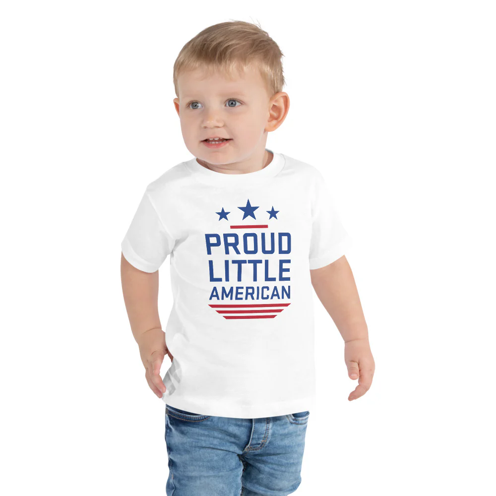 FOX News Proud Little American Toddler T-Shirt - Image 3