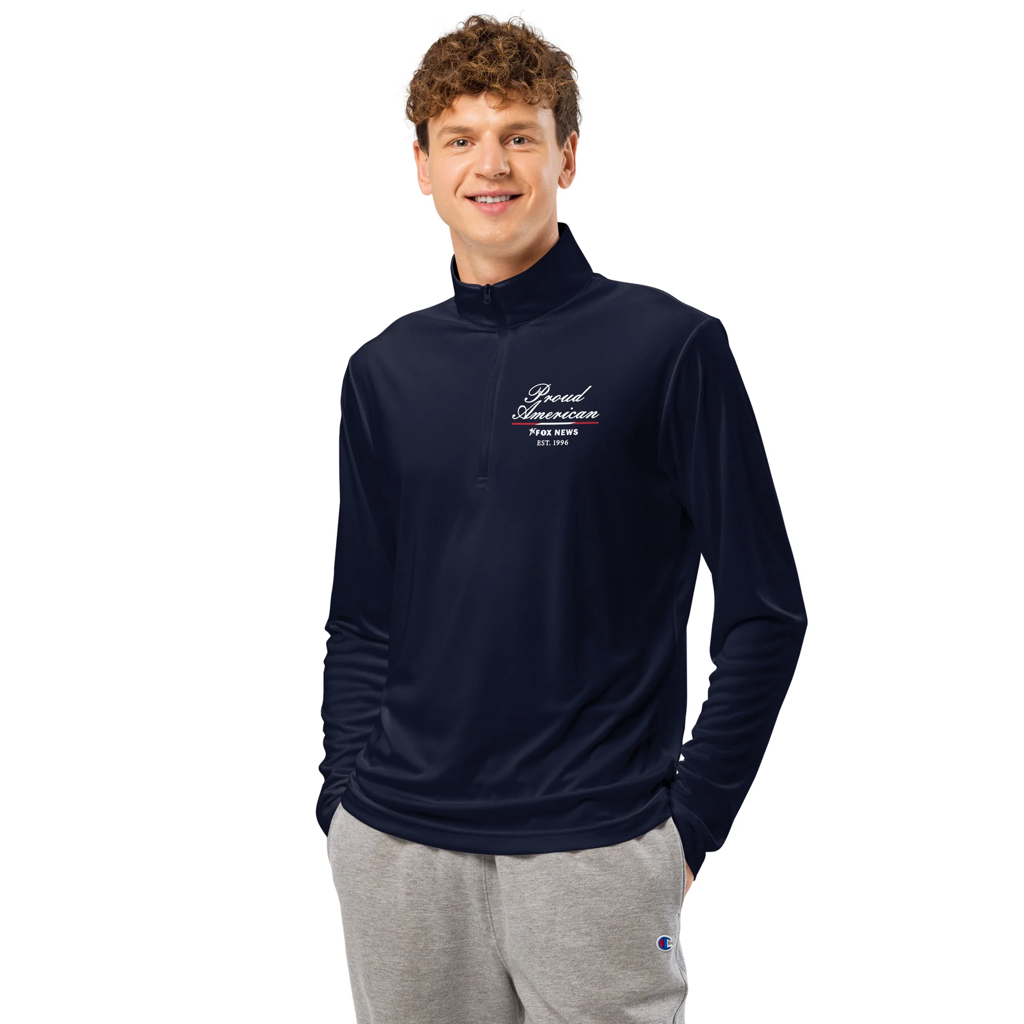 FOX News Proud American Quarter Zip Pullover - Image 5