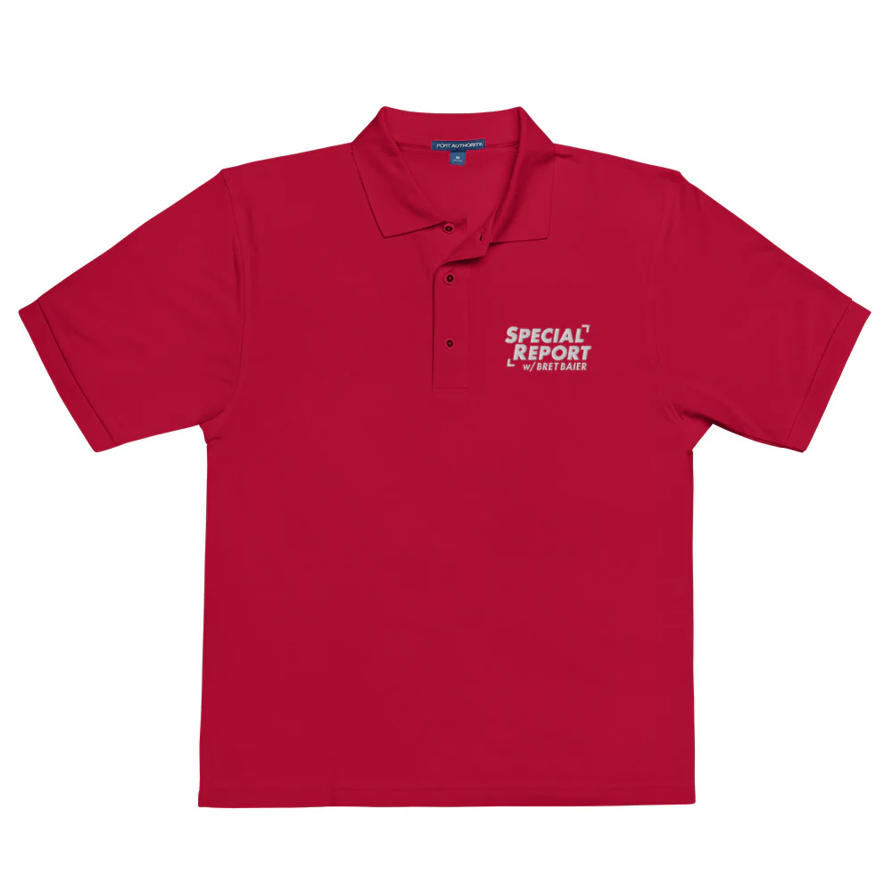 FOX News Special Report with Bret Baier Embroidered Polo Shirt - Image 3