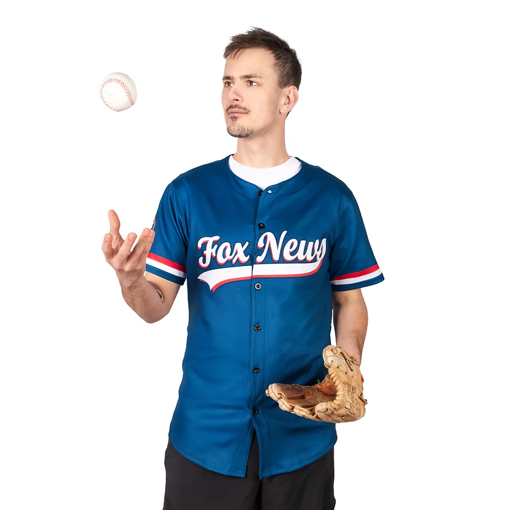 FOX News Sports Baseball Jersey - Image 10