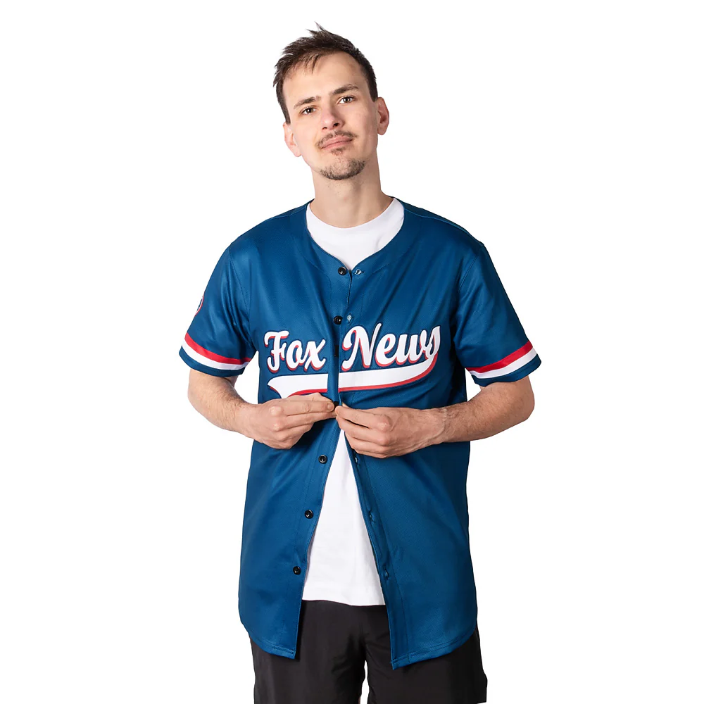 FOX News Sports Baseball Jersey - Image 7