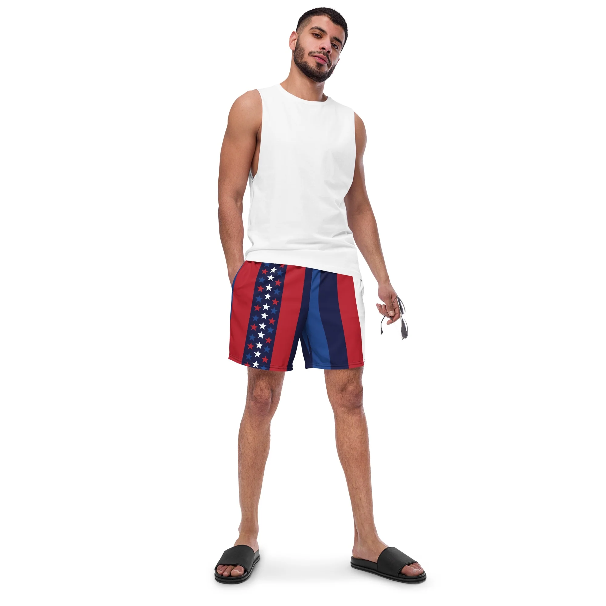 FOX News Stars & Stripes Swim Trunks - Image 3