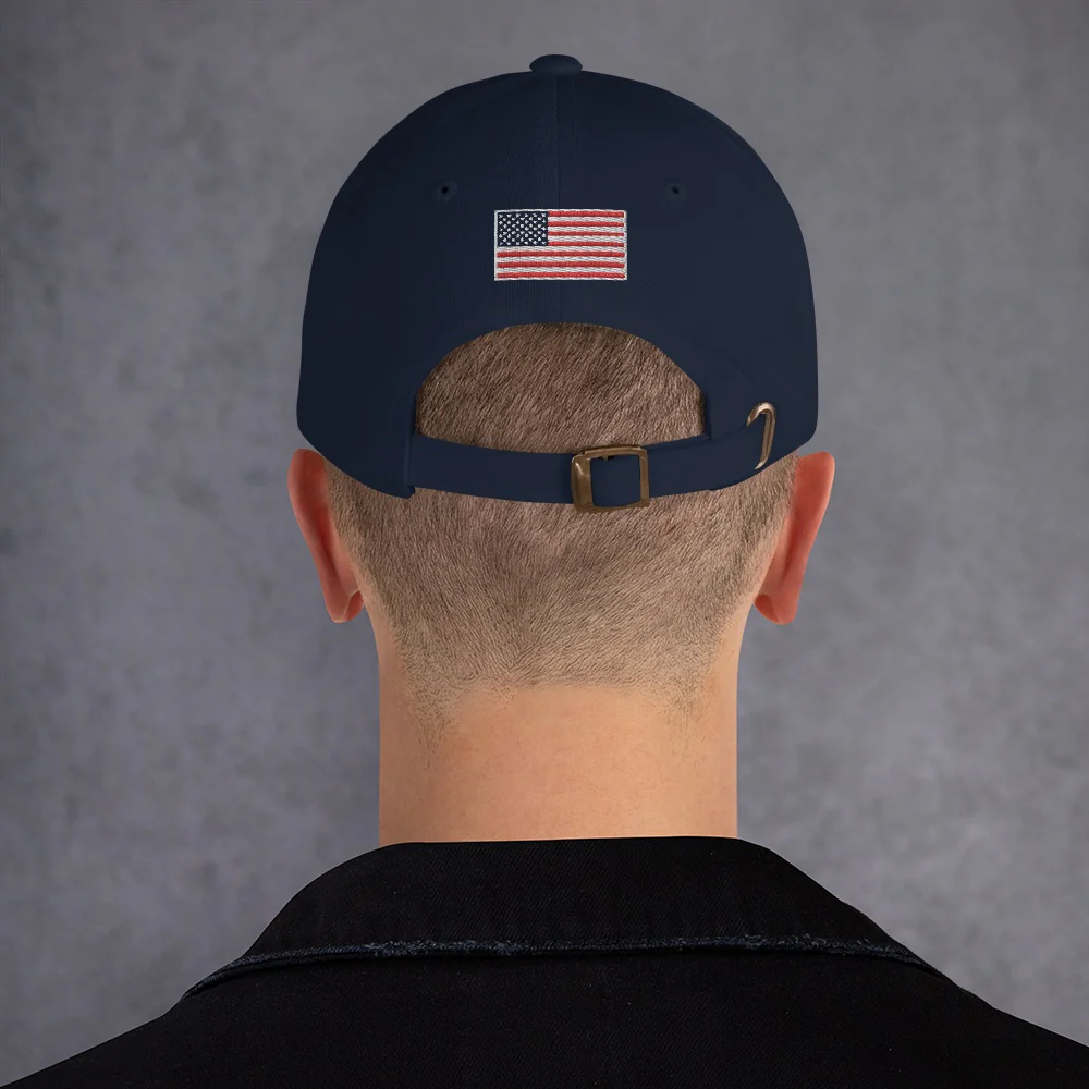 FOX One Nation Embroidered Dad Hat - Image 8