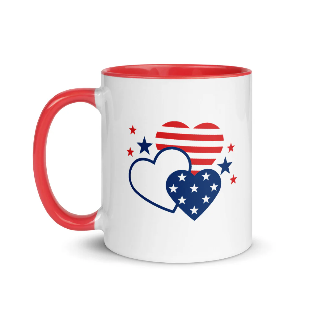 Gutfeld! Hearts Two-tone Mug - Image 2