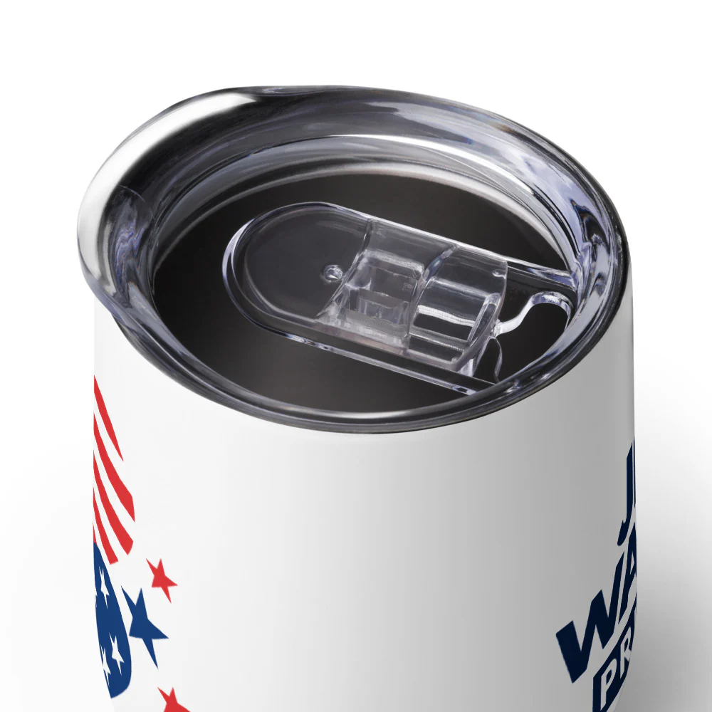 Jesse Watters Primetime Hearts Wine Tumbler - Image 3