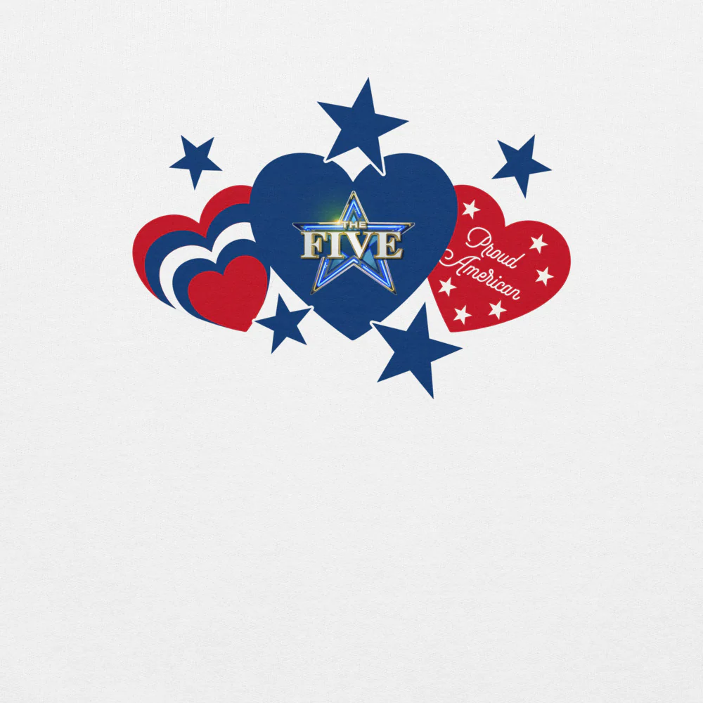 The Five Proud American Hearts And Stars Sweatshirt - Image 6